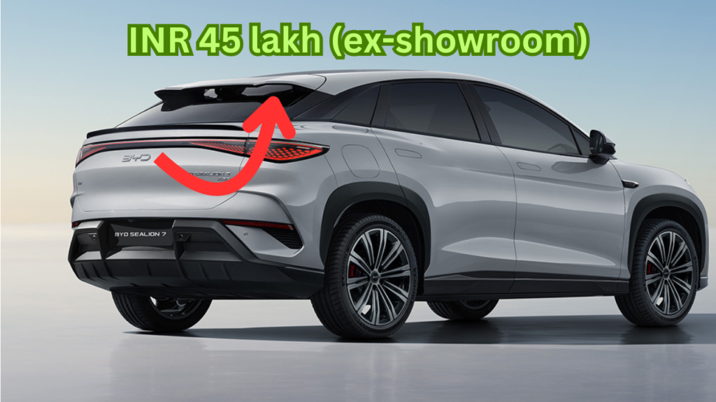 BYD Launches Sealion 07 Electric SUV in India