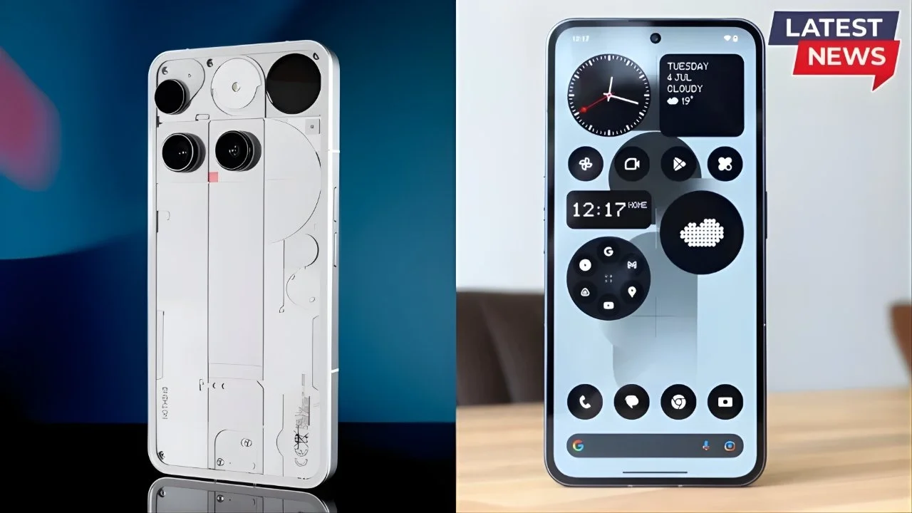 Nothing Phone 3 Unveiled: Features 200MP Camera, 12GB RAM, and Gen 8s 4 Processor in a Stylish Package